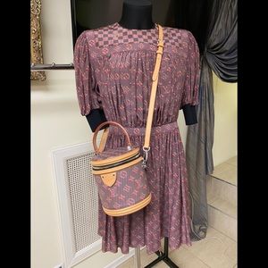 Louis Vuitton dress monogram